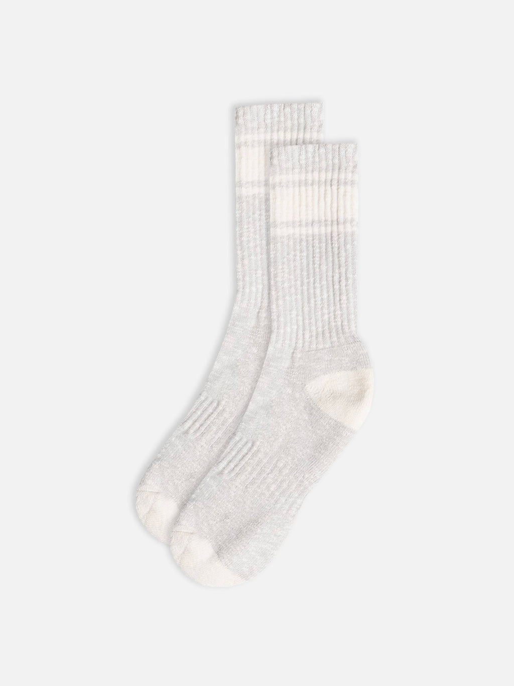 KESTIN  Elgin Sock in Grey Marl / Ecru – Kestin