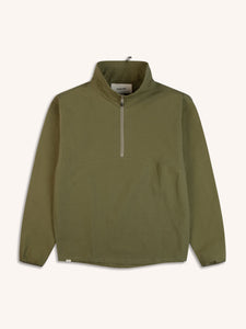 Green pullover windbreaker hotsell