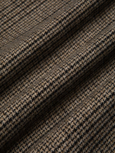 A brushed cotton fabric with a small check pattern.