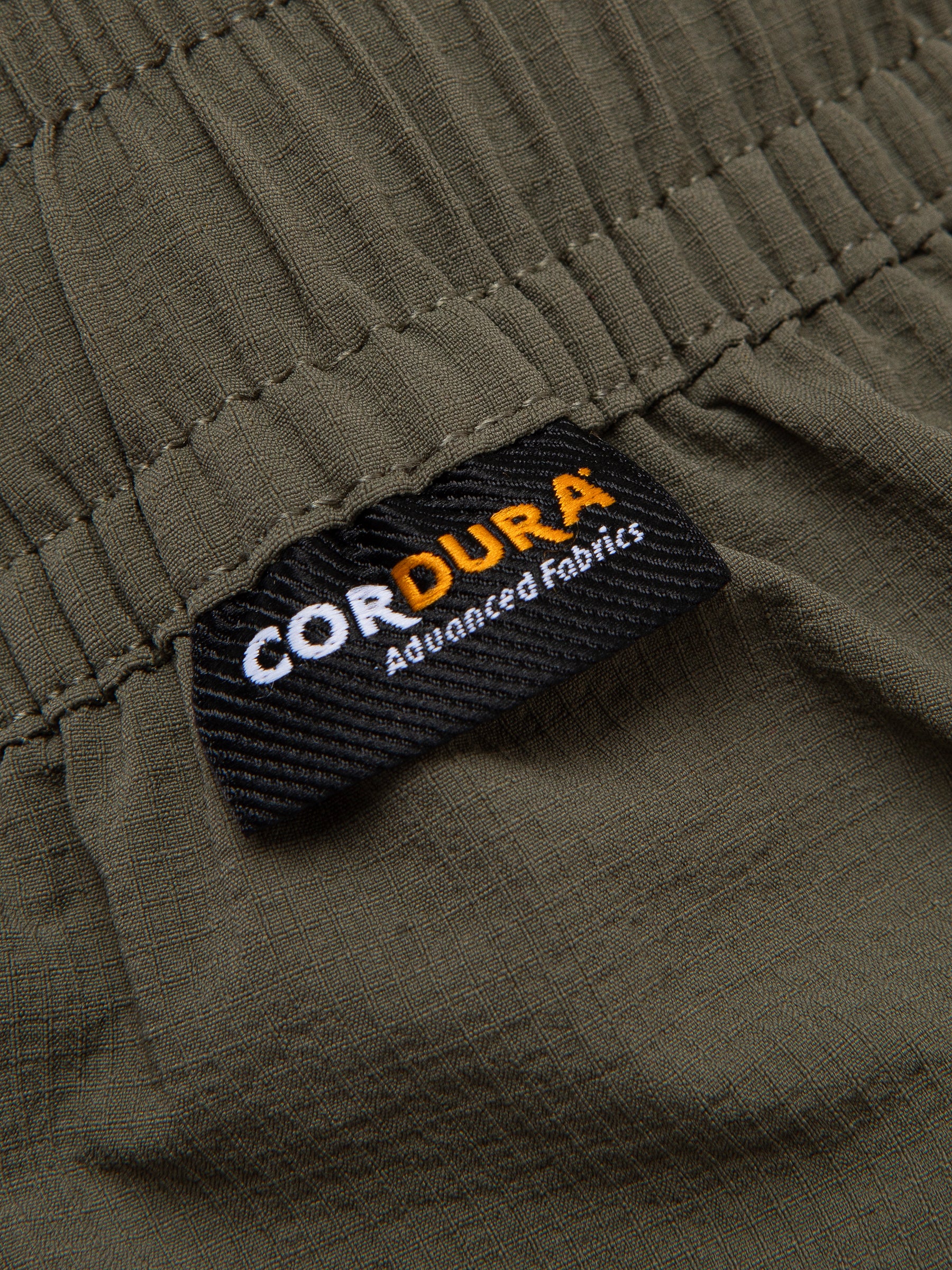 Edra Active Shorts In Olive CORDURA® Stretch Ripstop