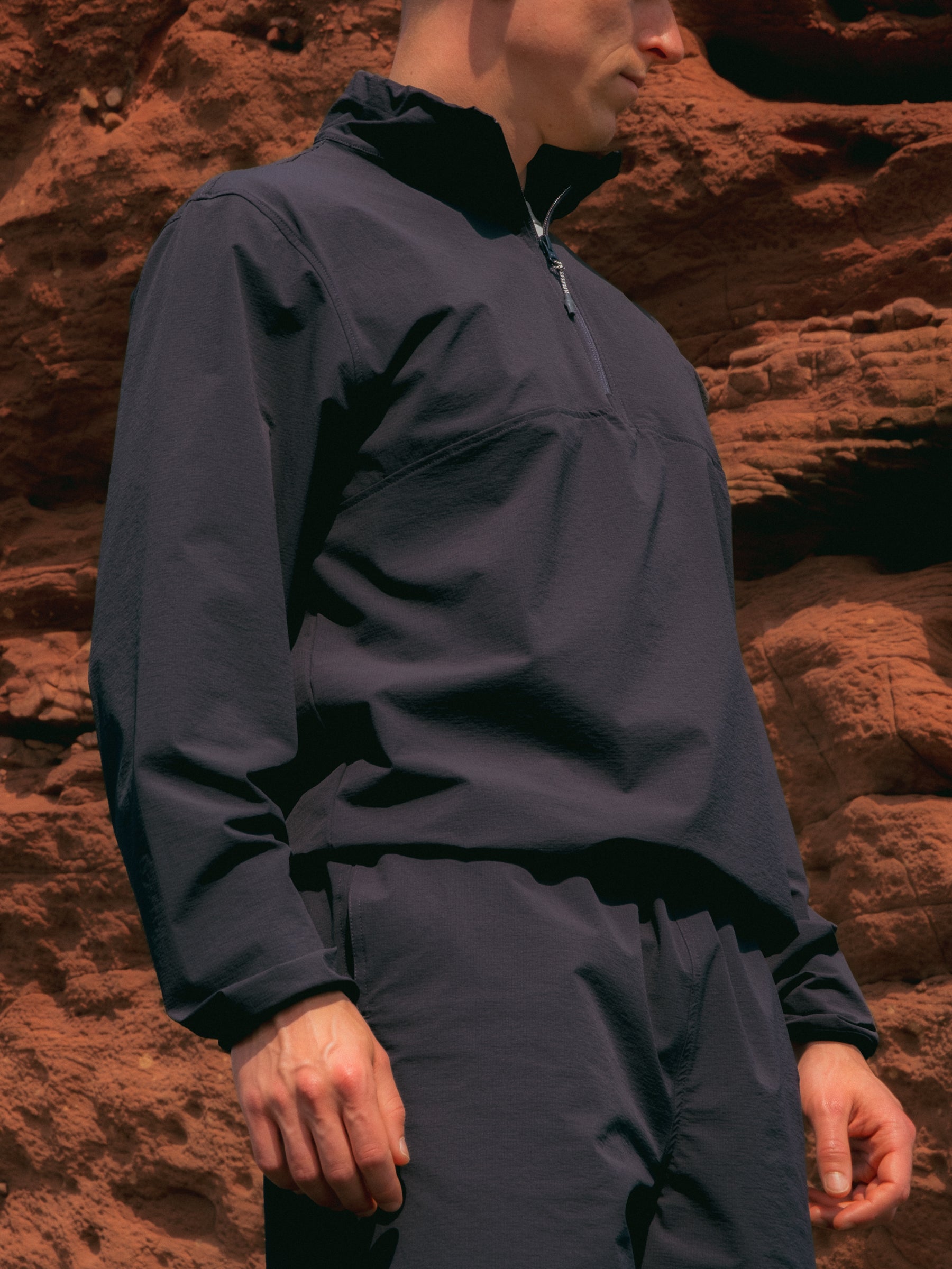 Aberfeldy Windbreaker in Navy CORDURA® Stretch Ripstop