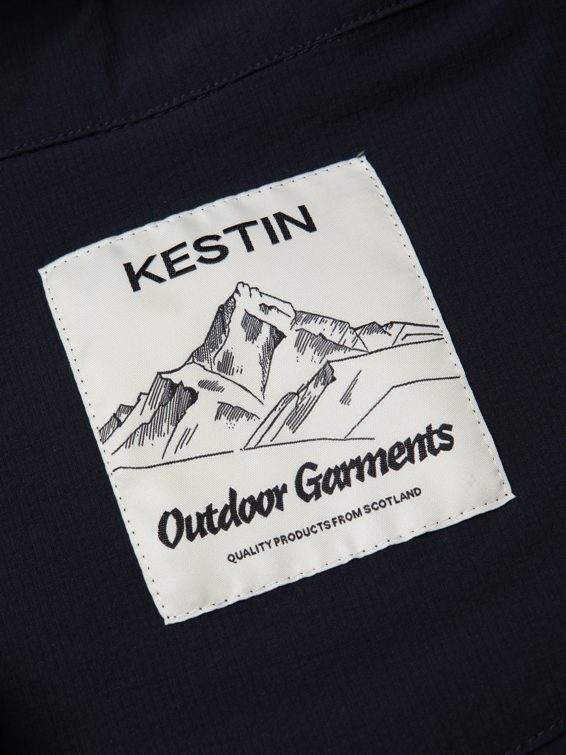 Aberfeldy Windbreaker in Navy CORDURA® Stretch Ripstop