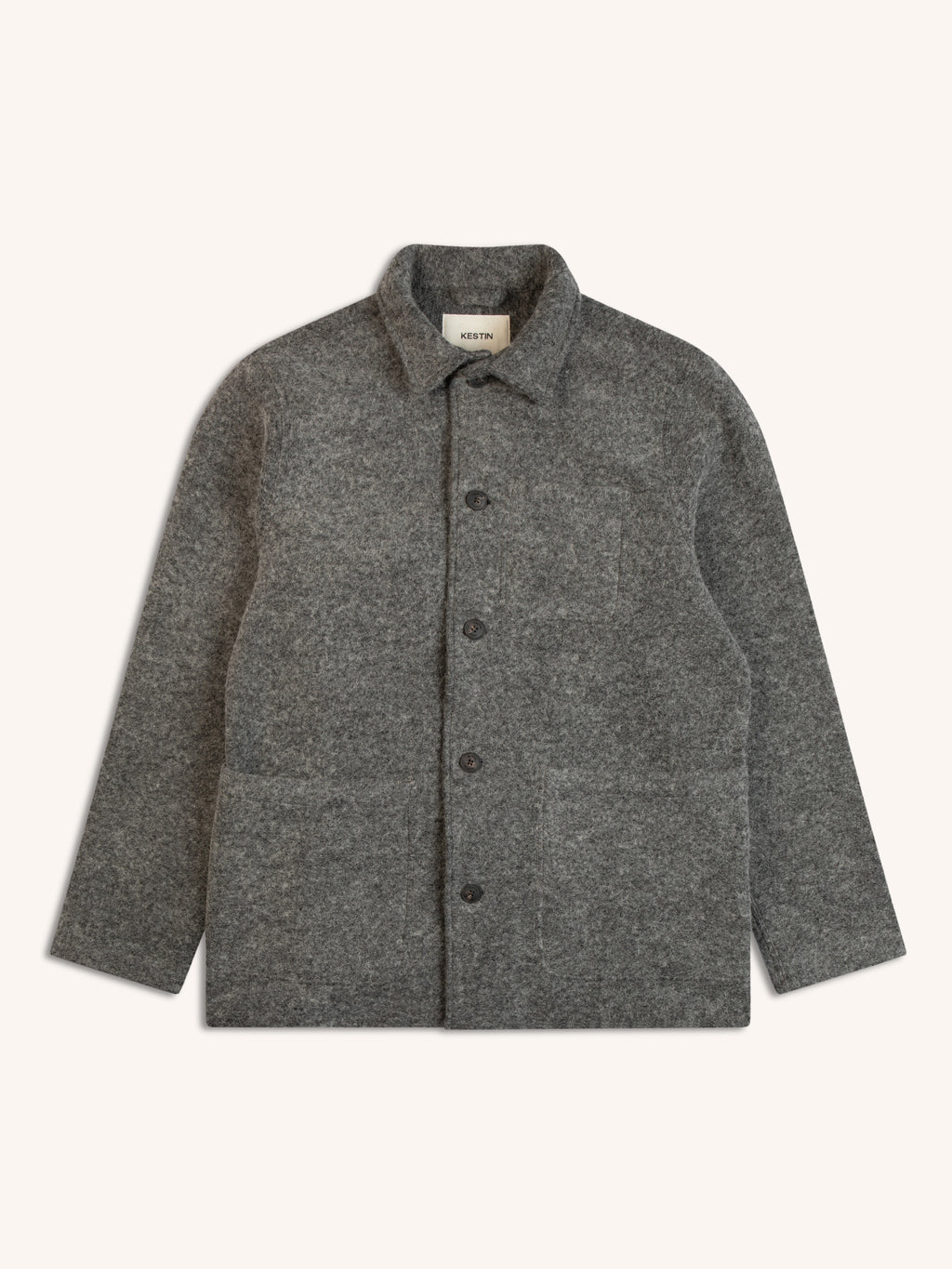 KESTIN | Ormiston Jacket in Grey Wool Blend – Kestin