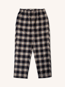 A pair of pyjama pants from menswear brand KESTIN, on a white background.