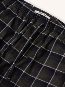 A close-up of the waistband of the KESTIN Birnam Pyjama Pant.