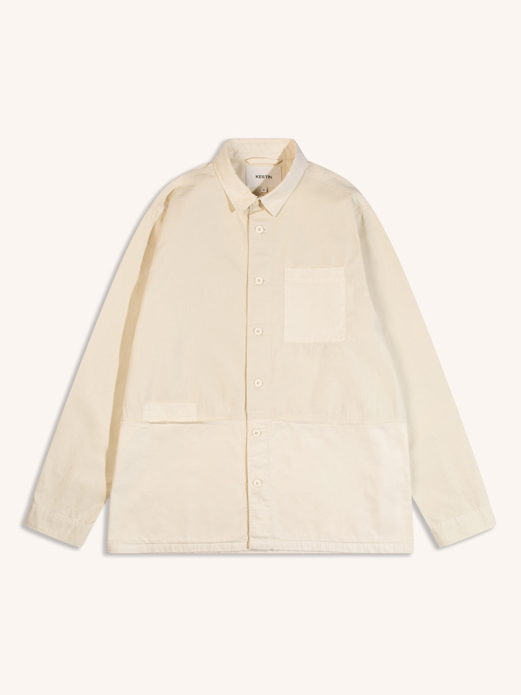 KESTIN | Rosyth Overshirt in Ecru Cotton Ripstop – Kestin