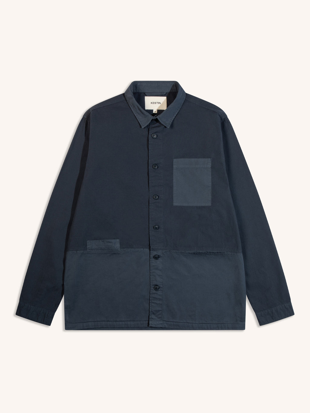 KESTIN | Rosyth Overshirt in Midnight Cotton Ripstop – Kestin