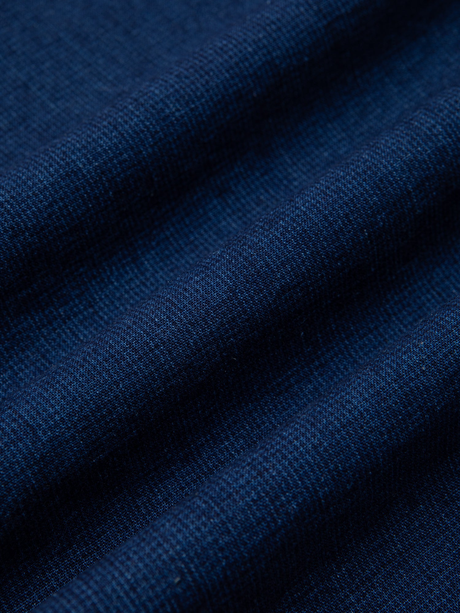 Tain Shirt in Indigo Linen Denim