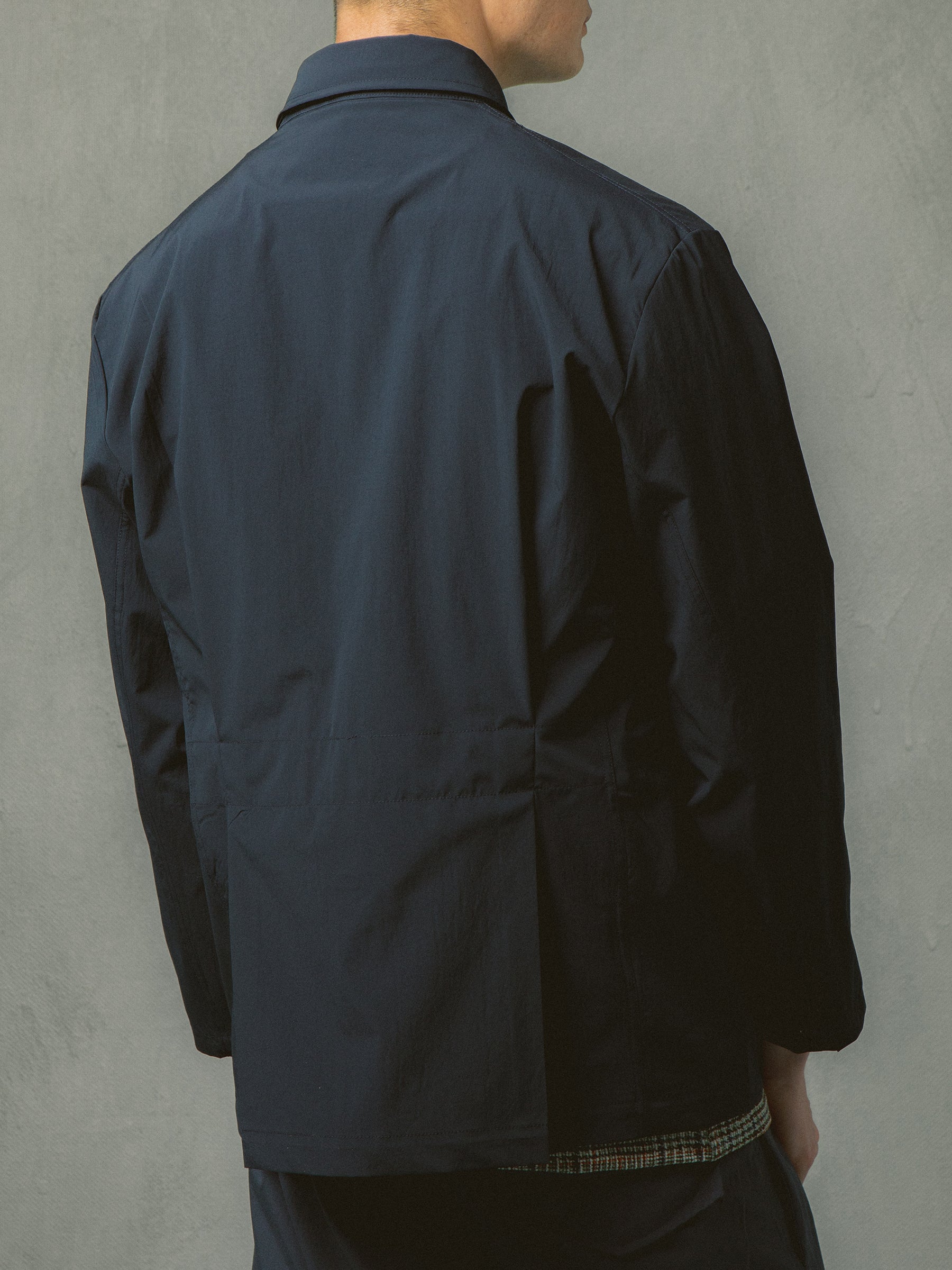 Port Jacket in Navy 37.5® Technology