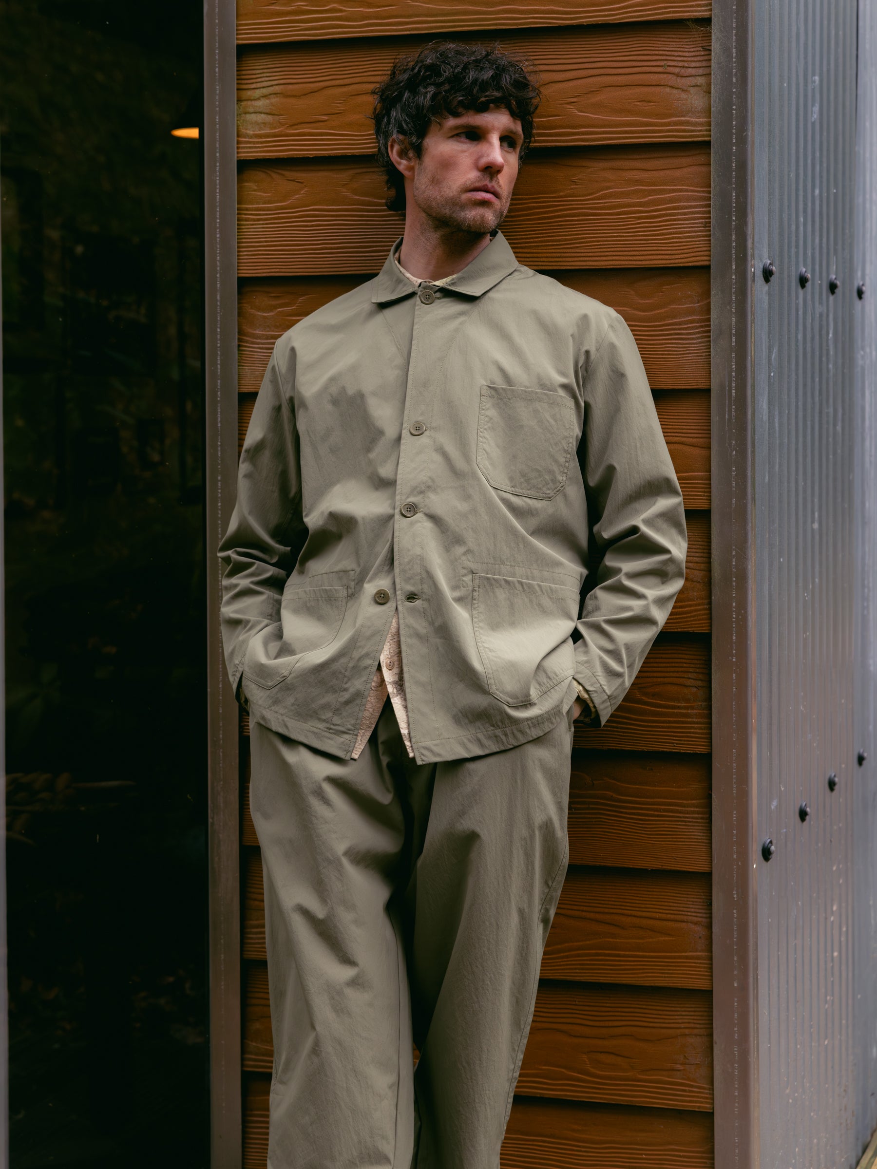 Port Jacket in Light Olive 37.5® Technology