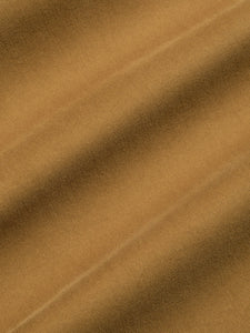 A tan brown cotton twill fabric, used to make KESTIN Trousers.