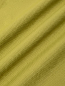 A nylon ripstop fabric in bright green, used to make the KESTIN Aberfeldy Windbreaker.