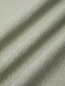 A pale green cotton jersey fabric, used to make a t-shirt by KESTIN.