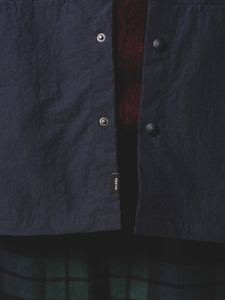 A lightweight overshirt from Scottish menswear designer KESTIN, made from Italian nylon.