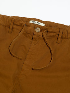 A fly from the Inverness Trousers, a pair of men's smart pants in cotton twill.