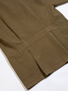 The rear-waist detail from KESTIN's Port Blazer, which is a casual suit jacket.