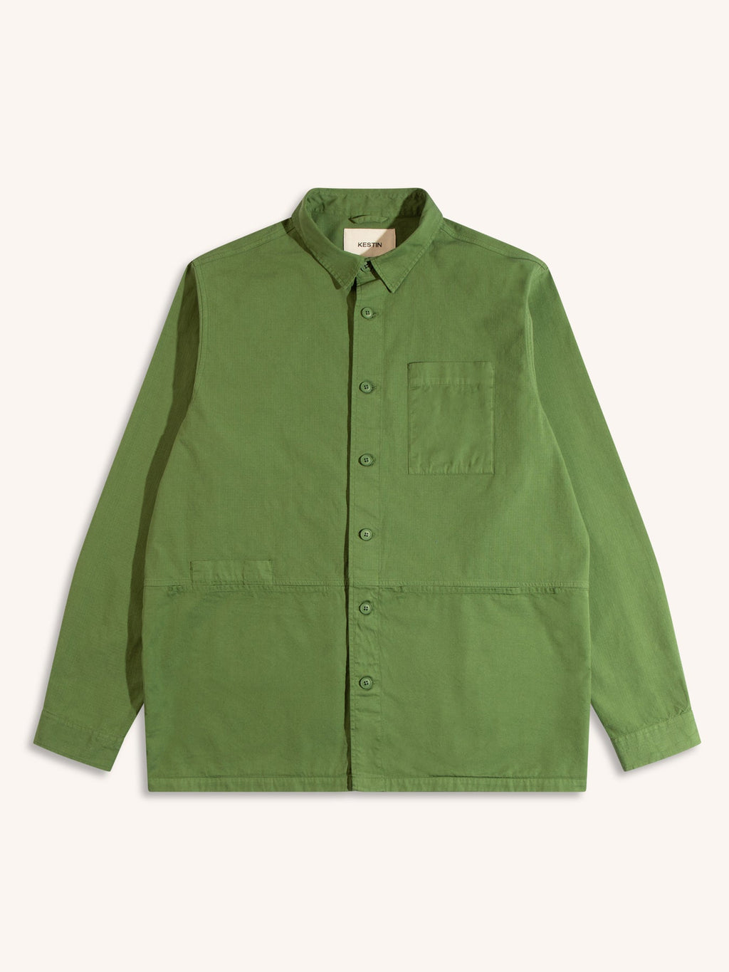 Rosyth Overshirt in Fern Cotton Ripstop – Kestin