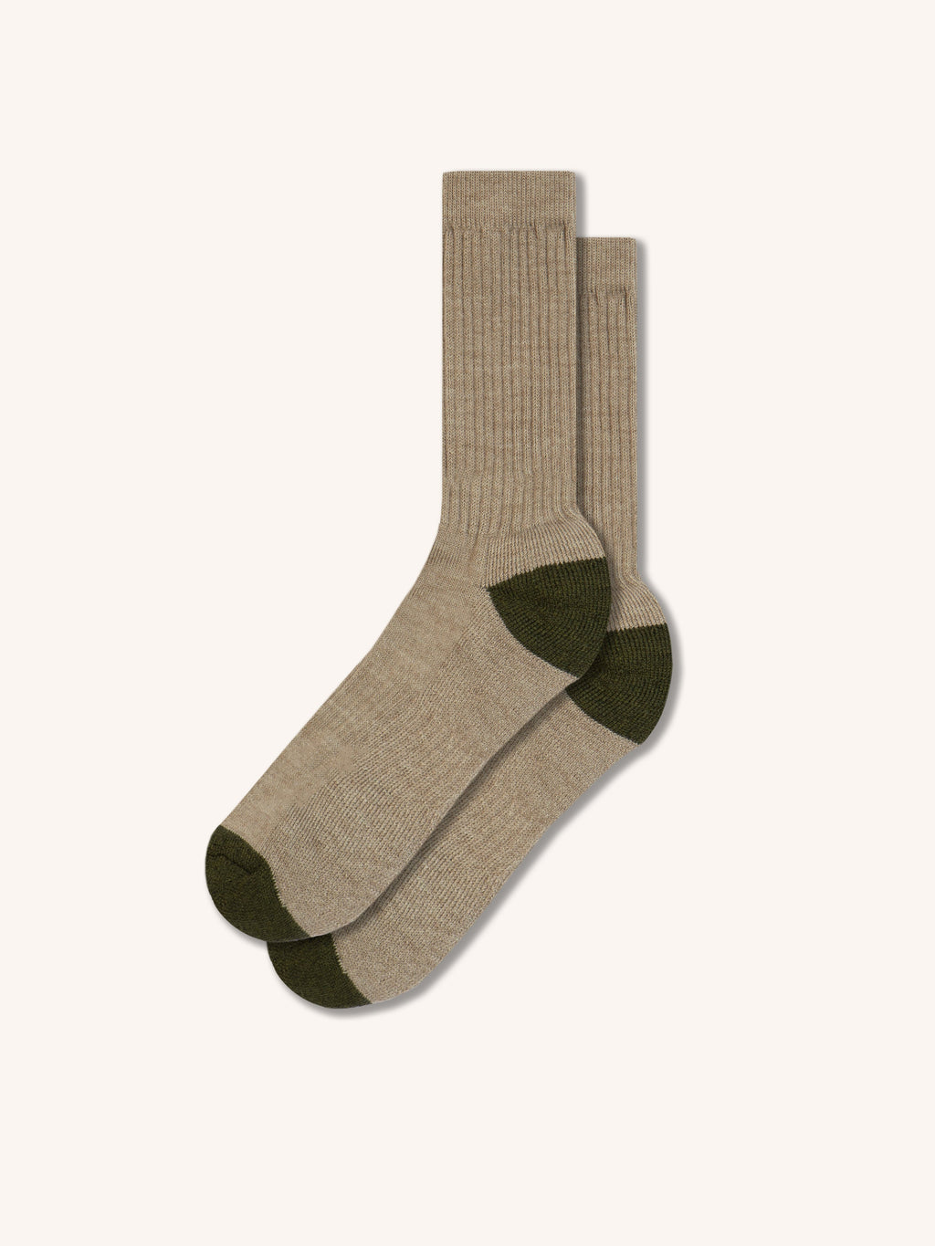 KESTIN | Elgin Wool Sock in Putty / Olive – Kestin